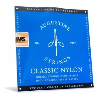 Encordoamento Augustine Violão Nylon Classic Blue