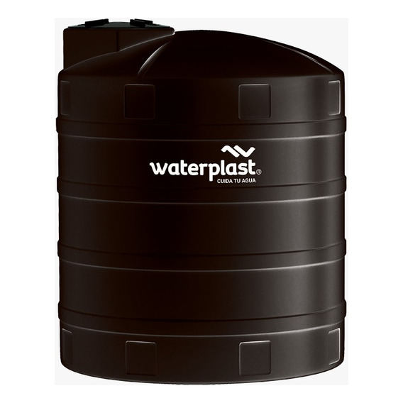 Tanque De Agua Tricapa 5000 Litros Waterplast Negro Cisterna