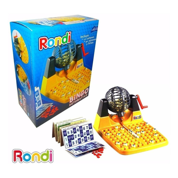 Juego De Mesa Bingo Rondi 2080 Caba Devoto