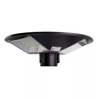 Lampara Led Solar 200w Farol Redondo Para Poste Con Sensor