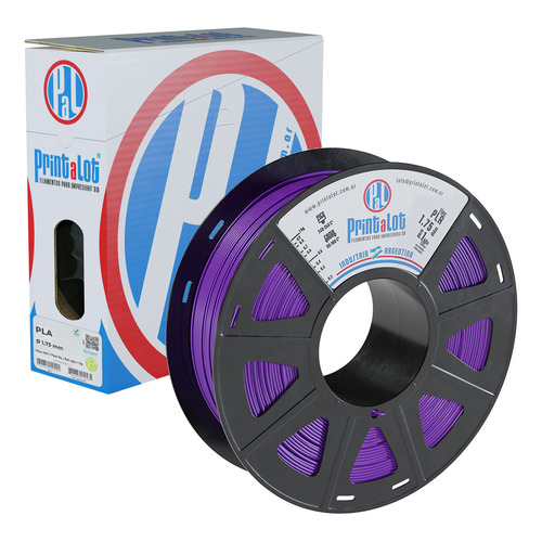 Filamento 3d Pla Printalot De 1.75mm Y 1kg Violeta