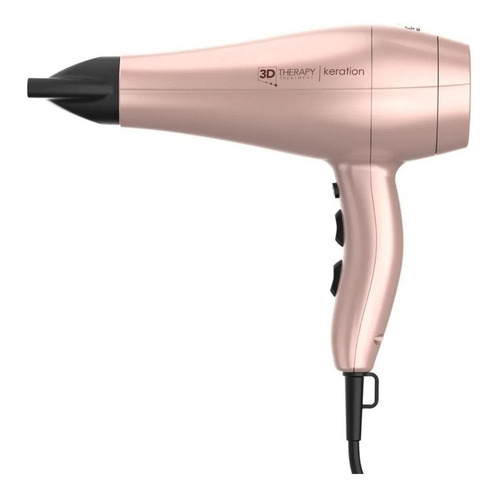 Secador de pelo GA.MA Italy 3D Therapy Diva 3D Keration rosa 220V - 240V