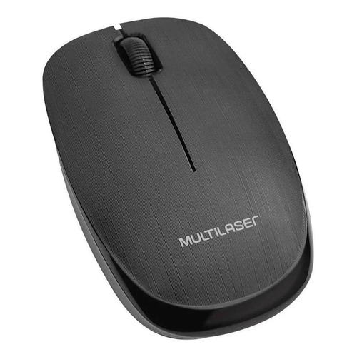 Mouse inalámbrico Multilaser  Office MO251 negro