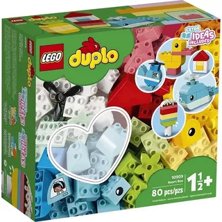 Lego Duplo 10909 - Caixa Coração - 80 Peças