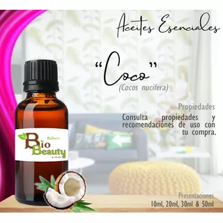 Aceite Esencial Coco 10ml Aromaterapia 