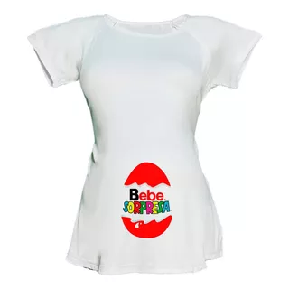 Blusa De Maternidad Embarazo Diseño Huevo Sorpresa 