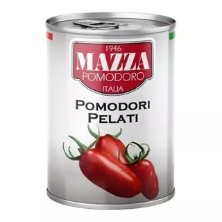 Tomate Pelado Mazza Pomodoro Pelati 400g Importado De Italia