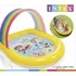 Intex Piscina Arcoiris Con Techo Amarillo