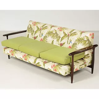 Antigo Sofa Liceu 3 Lugares Jacaranda Design Anos 60