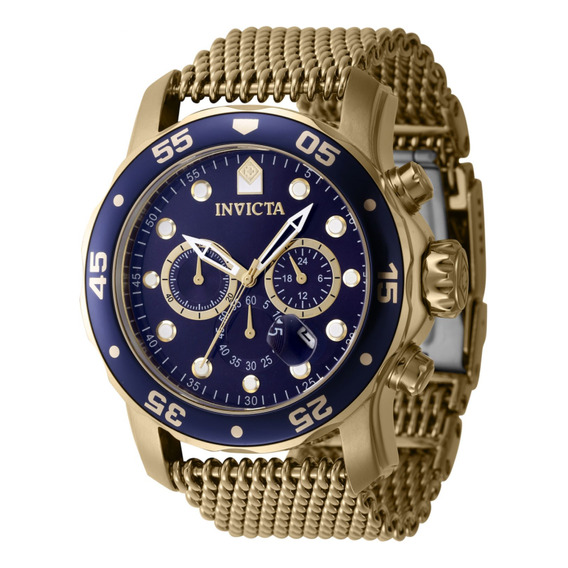 Reloj Para Hombres Invicta Pro Diver 47239 Oro