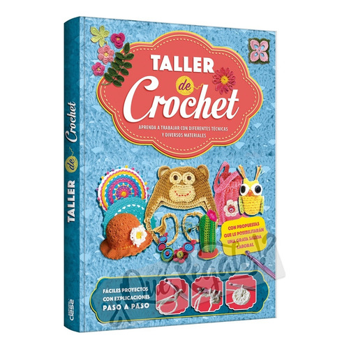 Libro Taller De Crochet Técnicas Paso A Paso