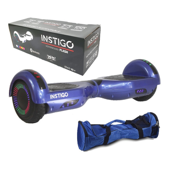 Hoverboard Patineta Electrica Bluetooth Luces Led + Maleta