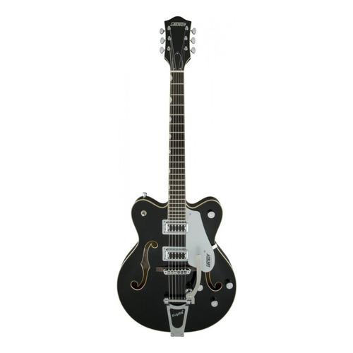 Guitarra Eléctrica Gretsch G5422t Electromatic Hollow Color Negro Material del diapasón Palo de rosa Orientación de la mano Diestro