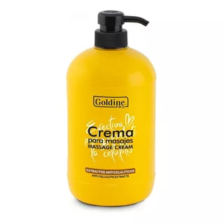 Goldine Crema Masajes Con Extractos Anti - g a $139