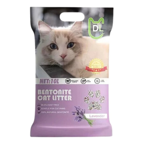 DR LITTLE arena sanitaria para gato aglutinante 8kg lavanda
