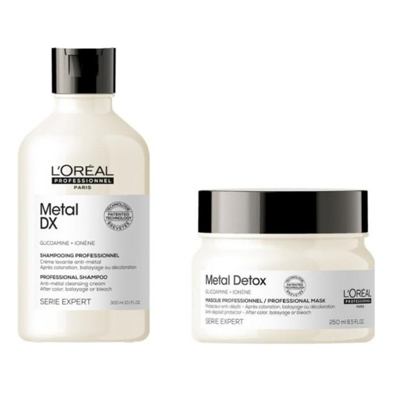 Pack L'oreal Prof: Shampoo Metal Detox + Mascara Metal Detox