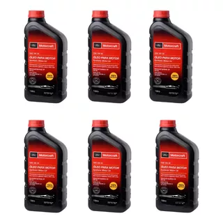 Aceite De Motor 5w30 Motorcraft Ford Bencina / 6 Unidades