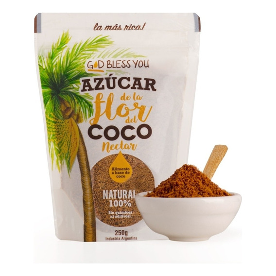 Azucar De Coco God Bless You Doypack de 250gr