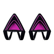 Kitty Ears Orejas Para Auriculares Razer Kraken Neon Purple