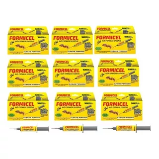 Formicel Gel Elimina Formigas Caseiras 10gr - 12 Seringas