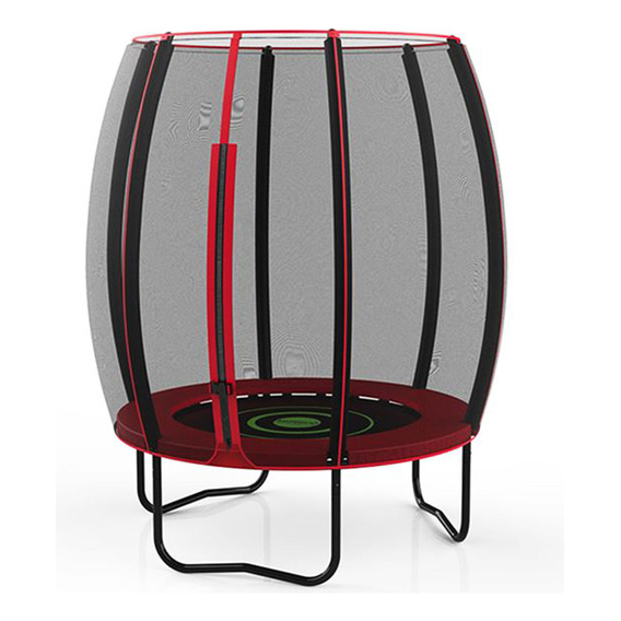 Cama Elástica 106cm Con Red Ovalada Trampolín Calidad El Rey