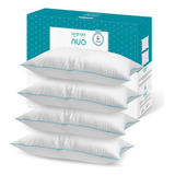 Sognare Nuo Almohada 4 Pack Tamaño King Relleno Semi Firme