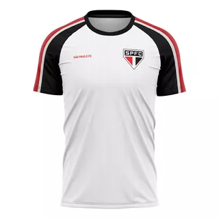 Camisa São Paulo Quad Spfc Branca - Masculina Licenciada