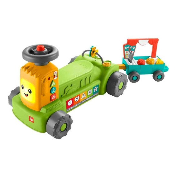 Fisher-price - Tractor De Aprendizaje 4 En 1 - Juguete Bebé