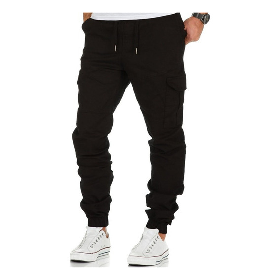 Pants Para Hombre, Pants Deportes Casuale Múltiple Bolsillos