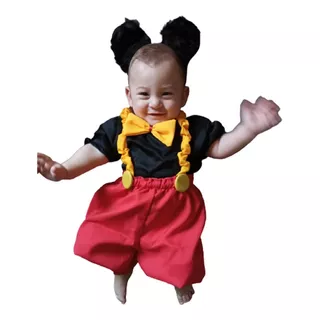 Promocao Fantasia Tematico Infantil Mickey Ou Minie