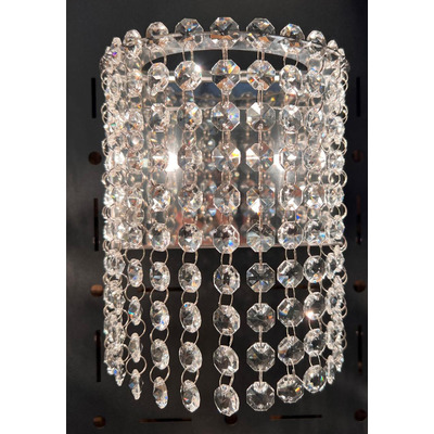 Aplique Drop Para 2 Luces G9 Cristal De Diseño G59702w Pal