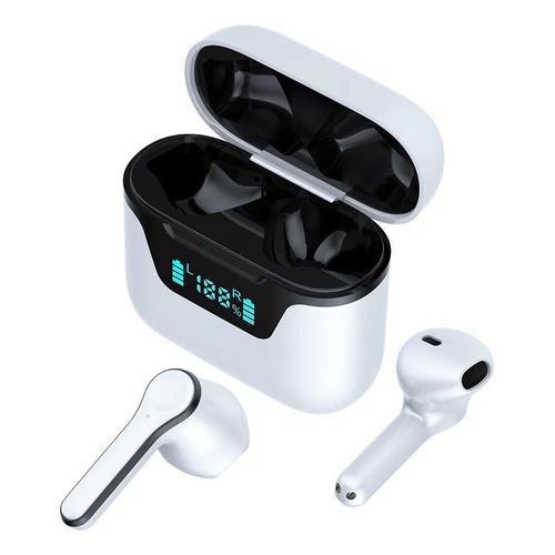 Audífonos In-ear Inalámbricos Bluetooth Kl-11 Blanco Negro