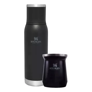 Termo Y Mate Stanley Adventure To Go 750 Ml Negro