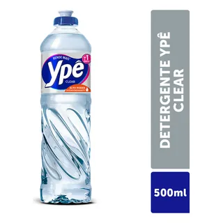 Detergente Ypê Clear 500ml Com 6 Unidades 3