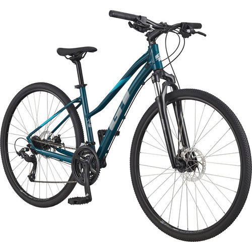 Bicicleta Urbana Gt Transeo Comp R-700 Unisex Color Azul Cobalto Tamaño Del Cuadro Mediana