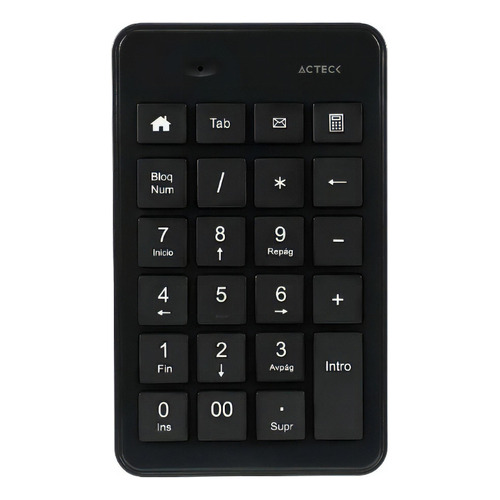 Teclado Numerico Multiplataforma Inspire Pad Tn450 / Bt 5.0 Color del teclado Negro