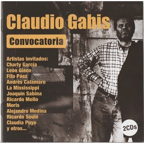 Claudio Gabis Convocatoria Fcal 2cd Nuevo Sellado