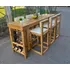 Isla De Cocina Con Taburetes Mesa Alta Taburetes Alto 6 Pers