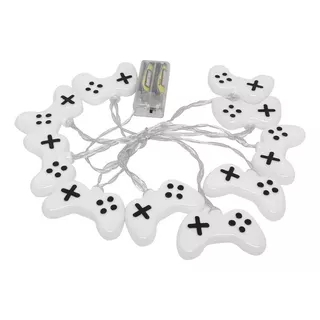 Cordão Controle Vídeo Game Luminária Decoração Festa Cor Da Cúpula Luz Branco Quente Cor Da Estrutura Branco