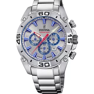 Reloj Festina Hombre F20543/1 Chrono Bike Acero Inoxidable