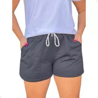 Short Feminino Preto