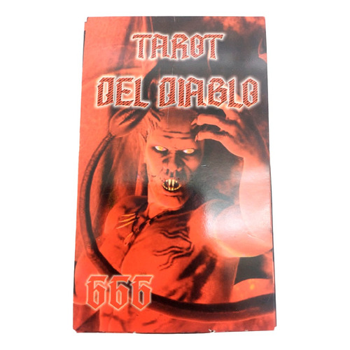 Cartas Tarot Del Diablo 666 Esoterismo Baraja S Instructivo