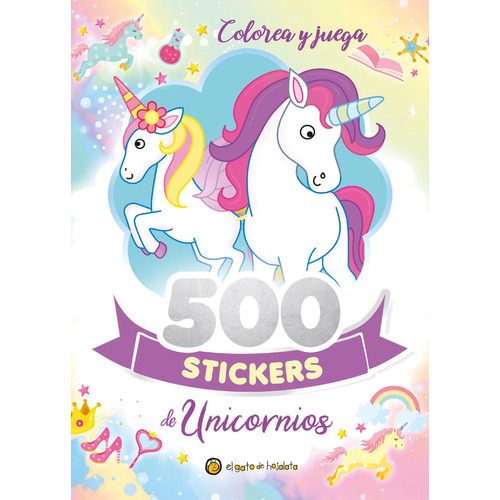 Libro 500 Stickers de Unicornios, de Equipo Editorial Guadal. Editorial Guadal, tapa blanda en español, 2020