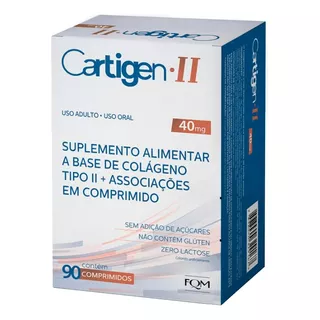 Cartigen Colágeno Tipo 2 40mg 90 Comprimidos