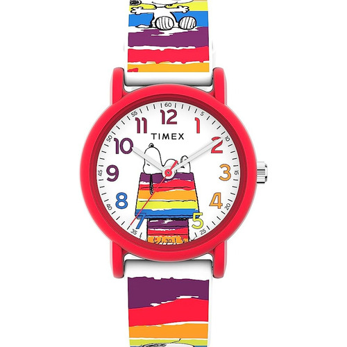 Timex X Peanuts - Reloj Unisex Snoopy Original Color de la correa Colores