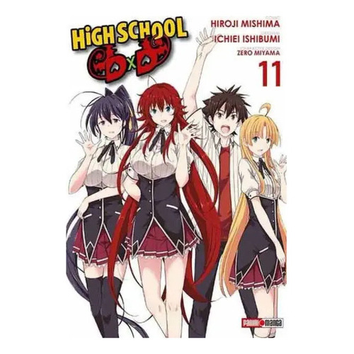 Panini Manga High School Dxd N.11, De Ichiei Ishibumi. Serie High School Dxd, Vol. 11. Editorial Panini, Tapa Blanda En Español, 2015
