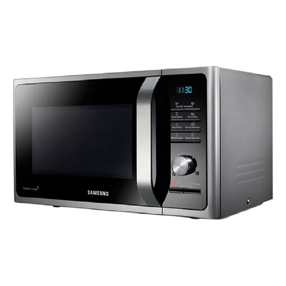 Microondas Digital Samsung 23l Grill 800w Cocina Horno Gris
