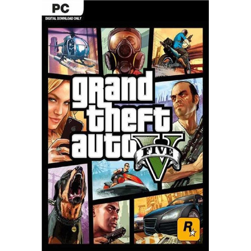 Grand Theft Auto V  Standard Edition Rockstar Games PC Digital