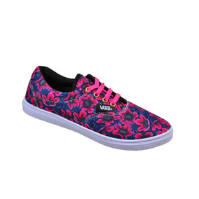 tênis vans u old skool hawaiian floral white feminino