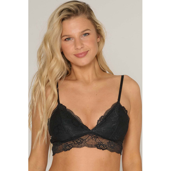 Corpiño Bralette De Puntilla Rania Luz De Mar